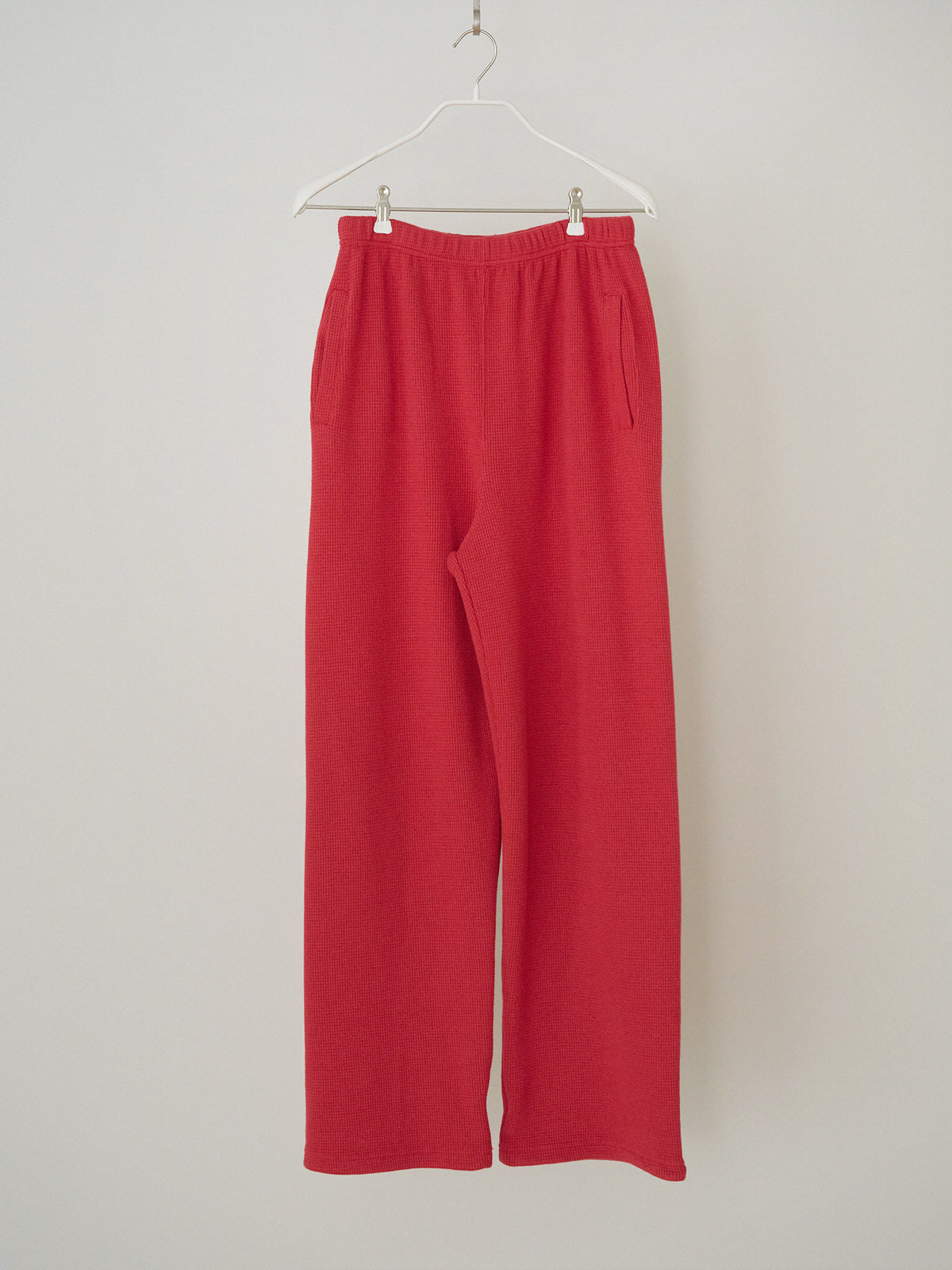 Current Waffle Sweatpants - Red 10
