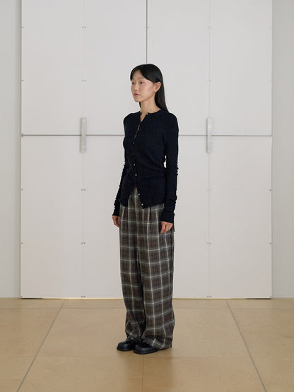 MARAN Alpaca Button Cardigan - Black 商品画像15/21