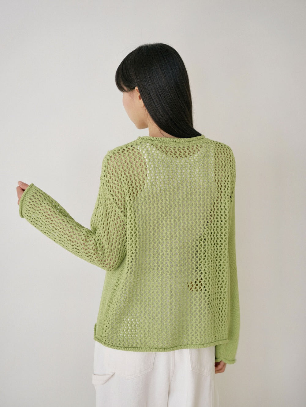Summer Block Pullover - Green
