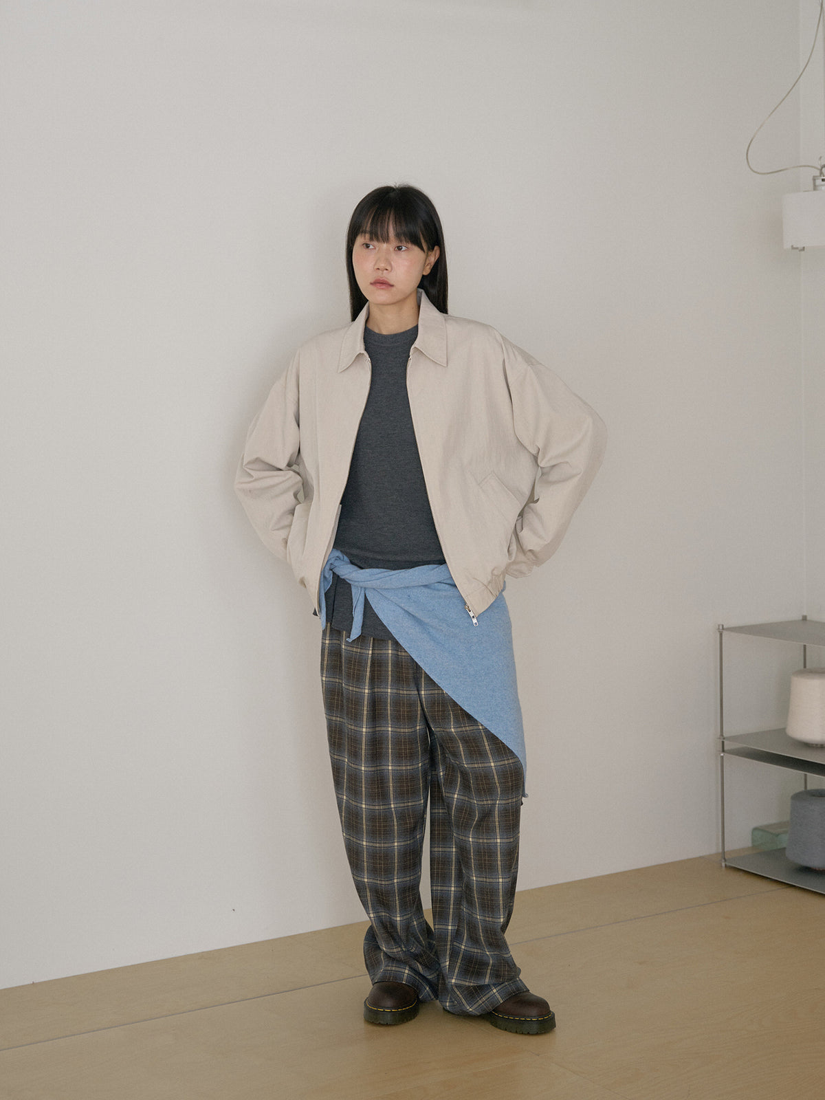 Triangle Scarf - Blue 10