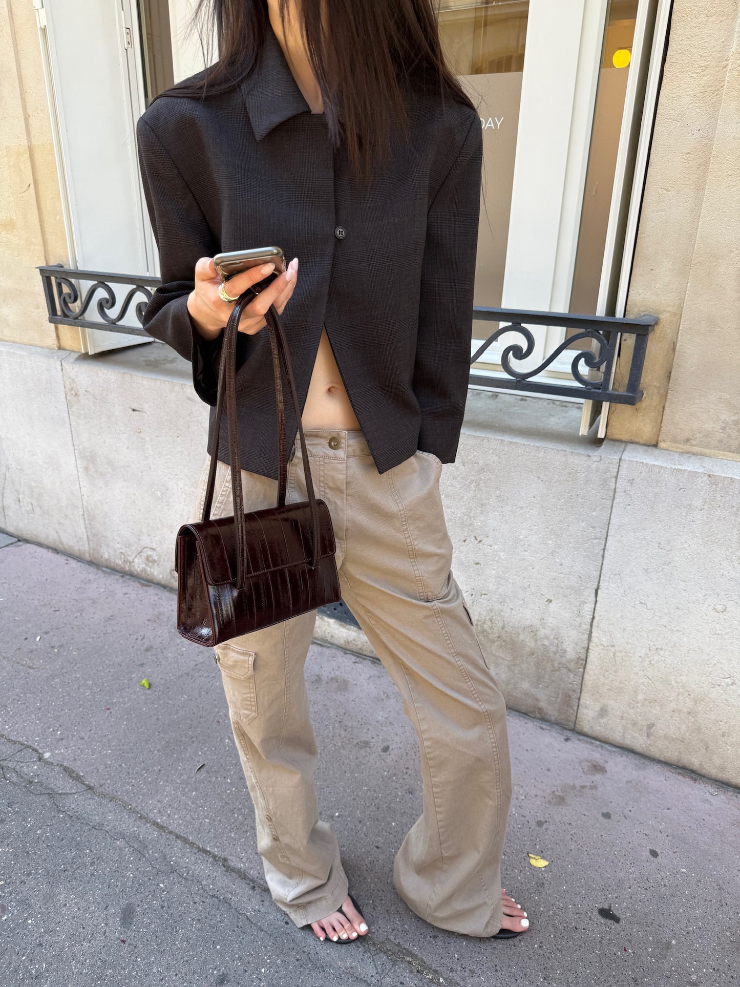 Hidden Short Jacket