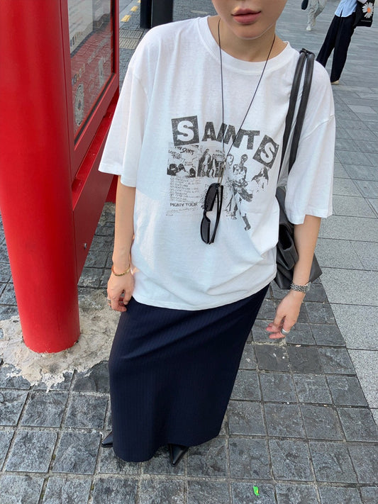 【A MA:DE】The Saint T-shirt ( 2color )