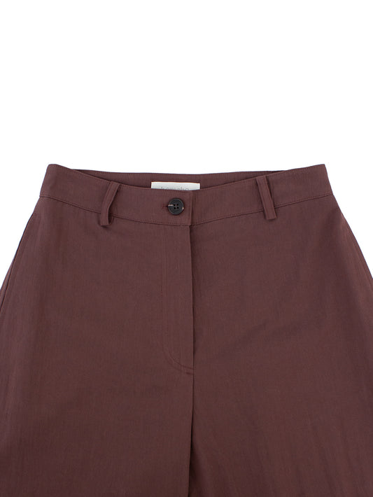 Barrel Cotton Pants