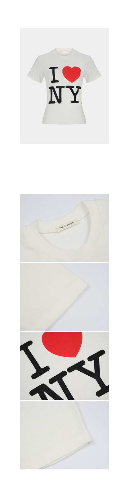 ニューヨークプリントTシャツ