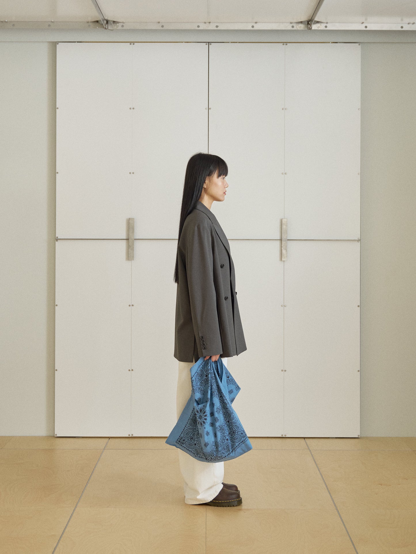 Pigment Square Bag - Blue