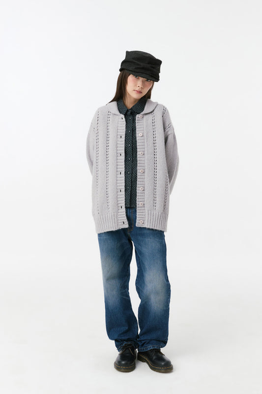 PATTERN MIX COLLAR SHIRT, FLORAL
