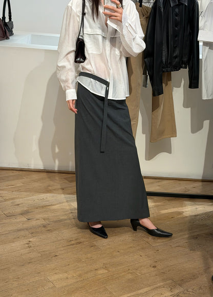 Viscose Wool Skirt
