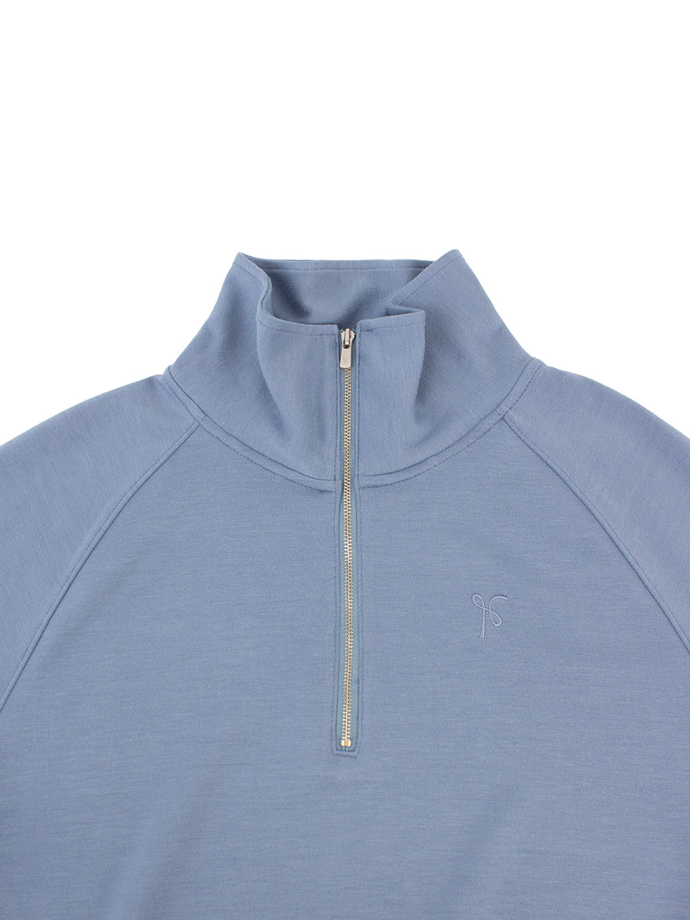 Double-Face Comfort Half Zip-Up