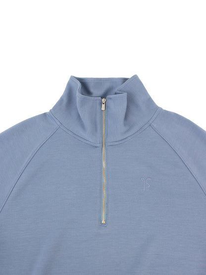Double-Face Comfort Half Zip-Up