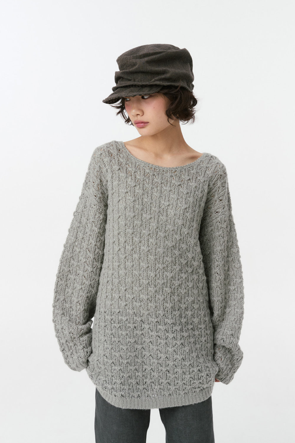 VINTAGE COTTON CASQUETTE, BROWN