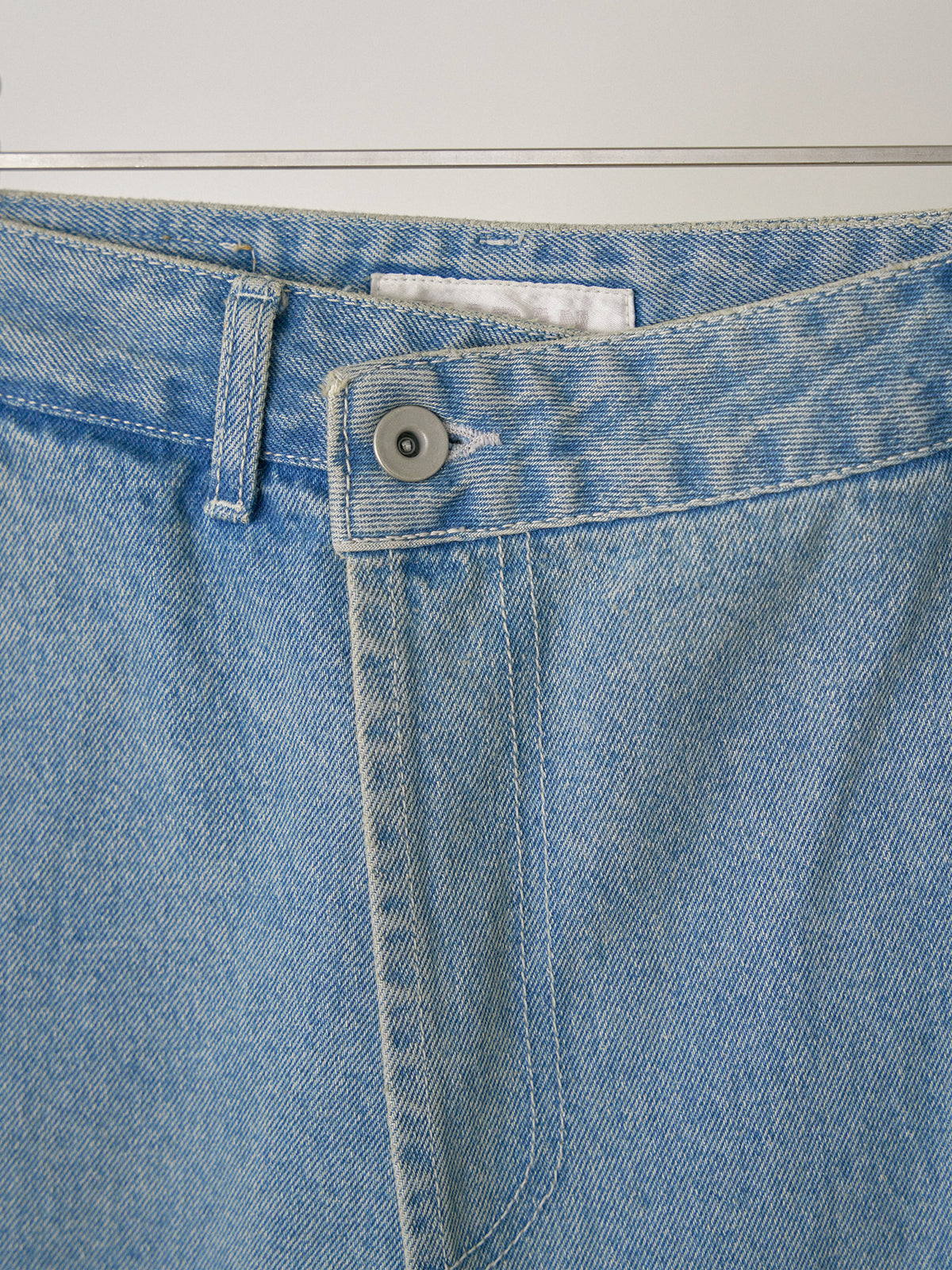 MARAN Indigo Denim Wrap Skirt - Indigo 商品画像19/21
