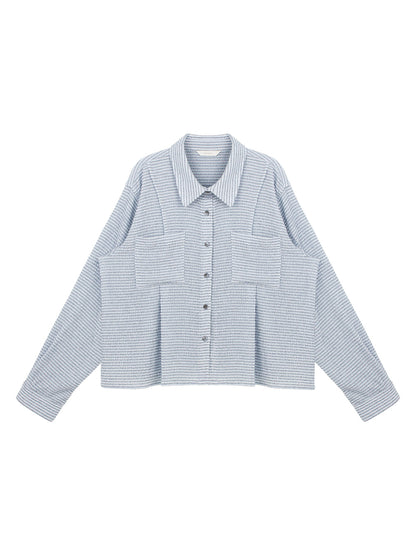 Textured Stripe Shirt