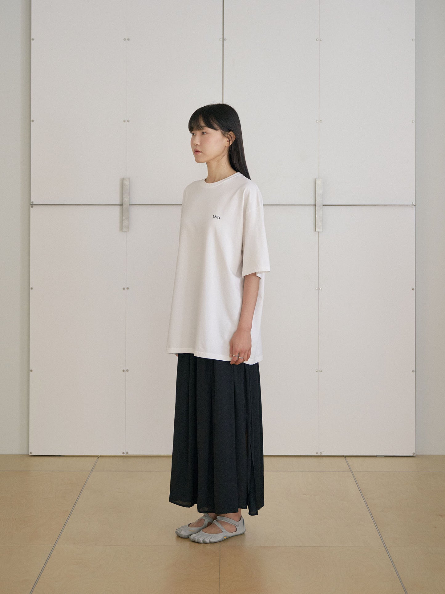 Dot Printing Short Sleeve - Ivory