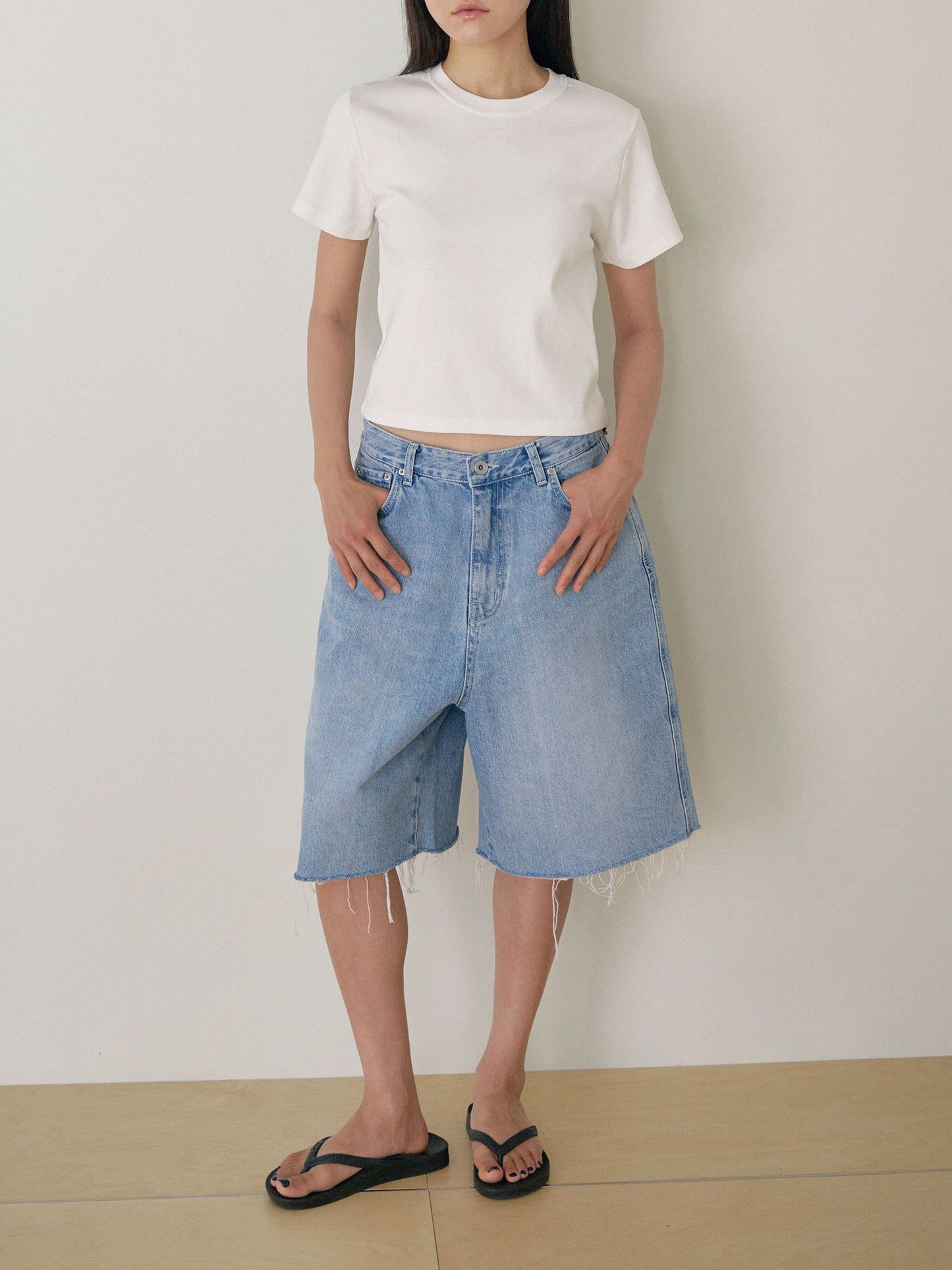 Soft Rib Short Sleeve - Ivory