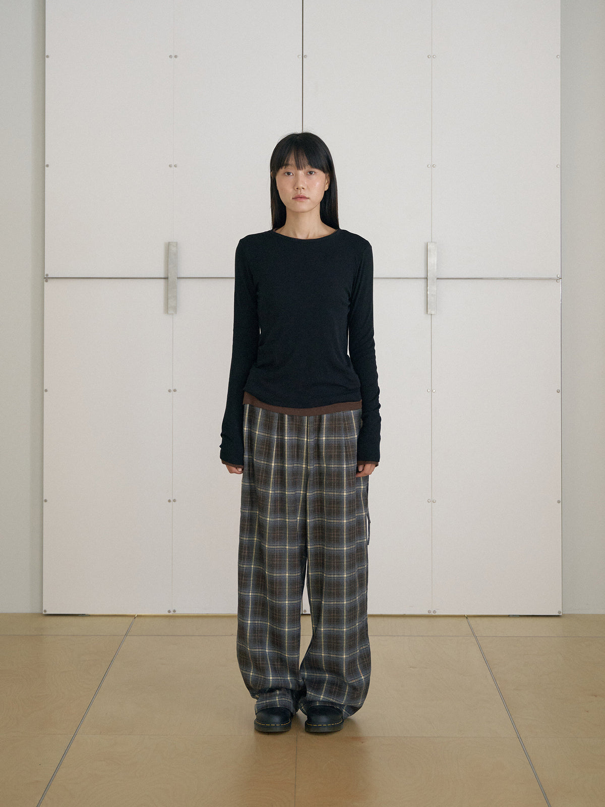 MARAN Finger Hole Long Sleeve - Black 商品画像14/21
