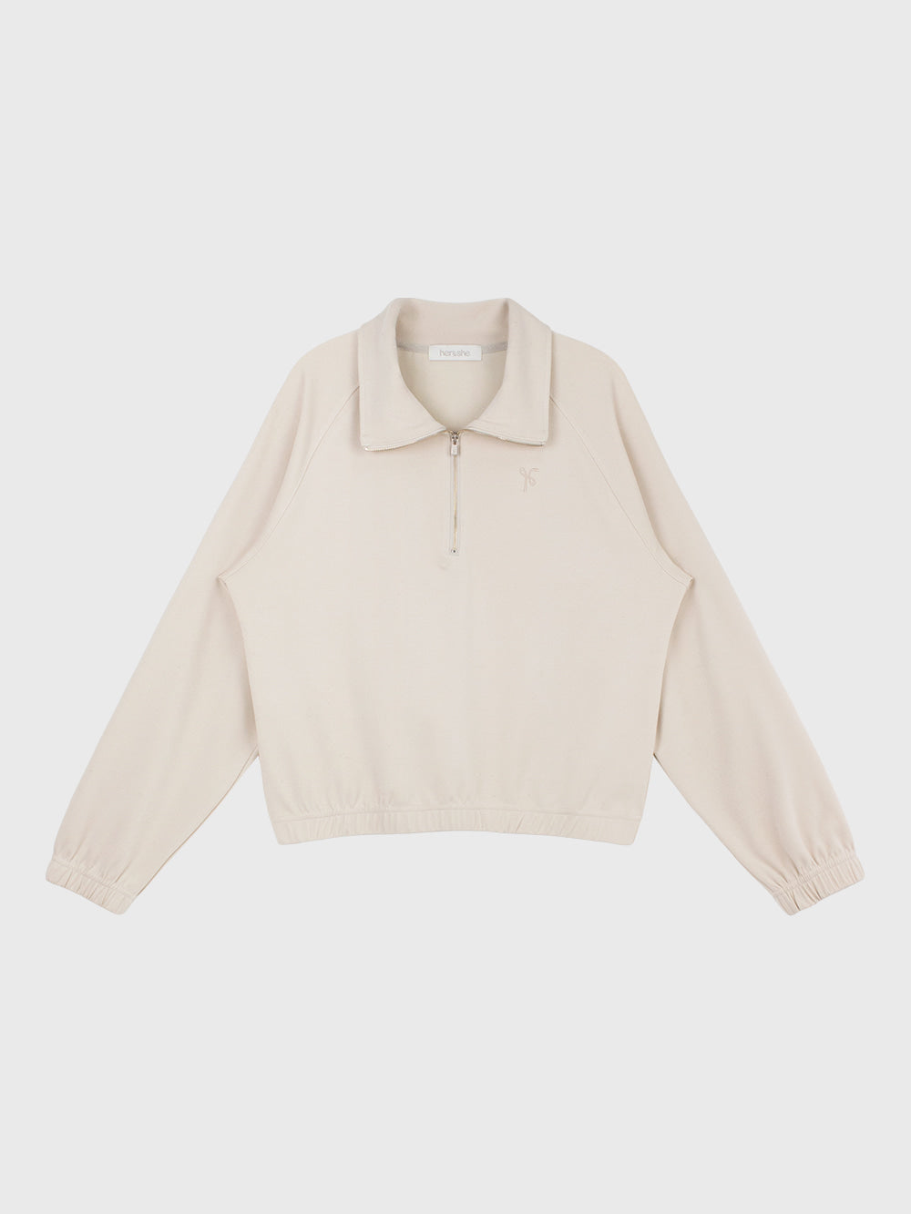 Double-Face Comfort Half Zip-Up
