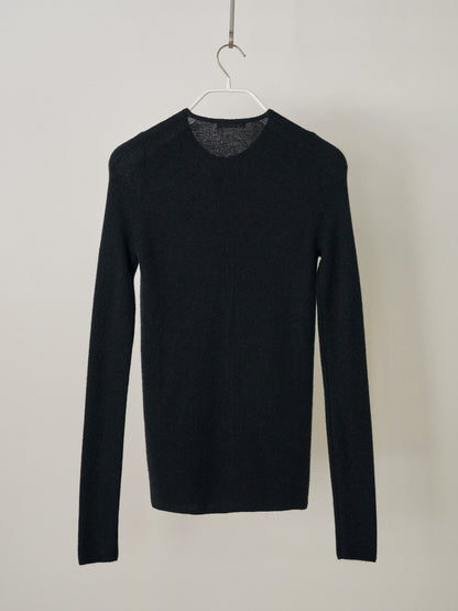 MARAN Alpaca Button Cardigan - Black 商品画像21/21