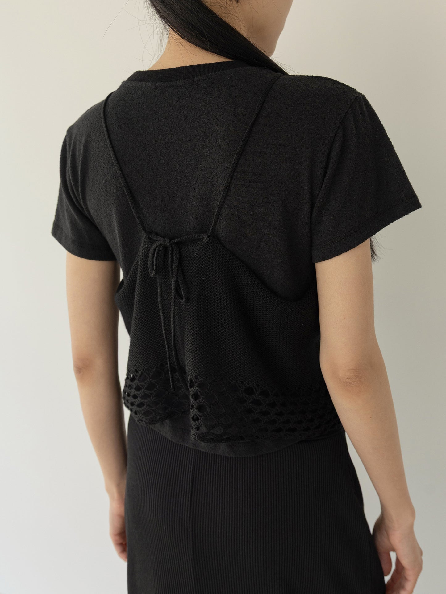 Block Sleeveless-BLACK