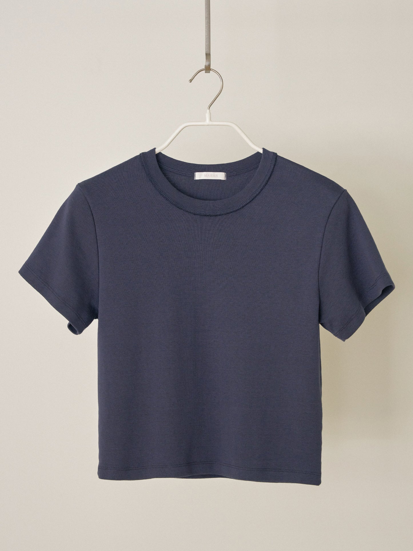 Soft Rib Short Sleeve - Navy
