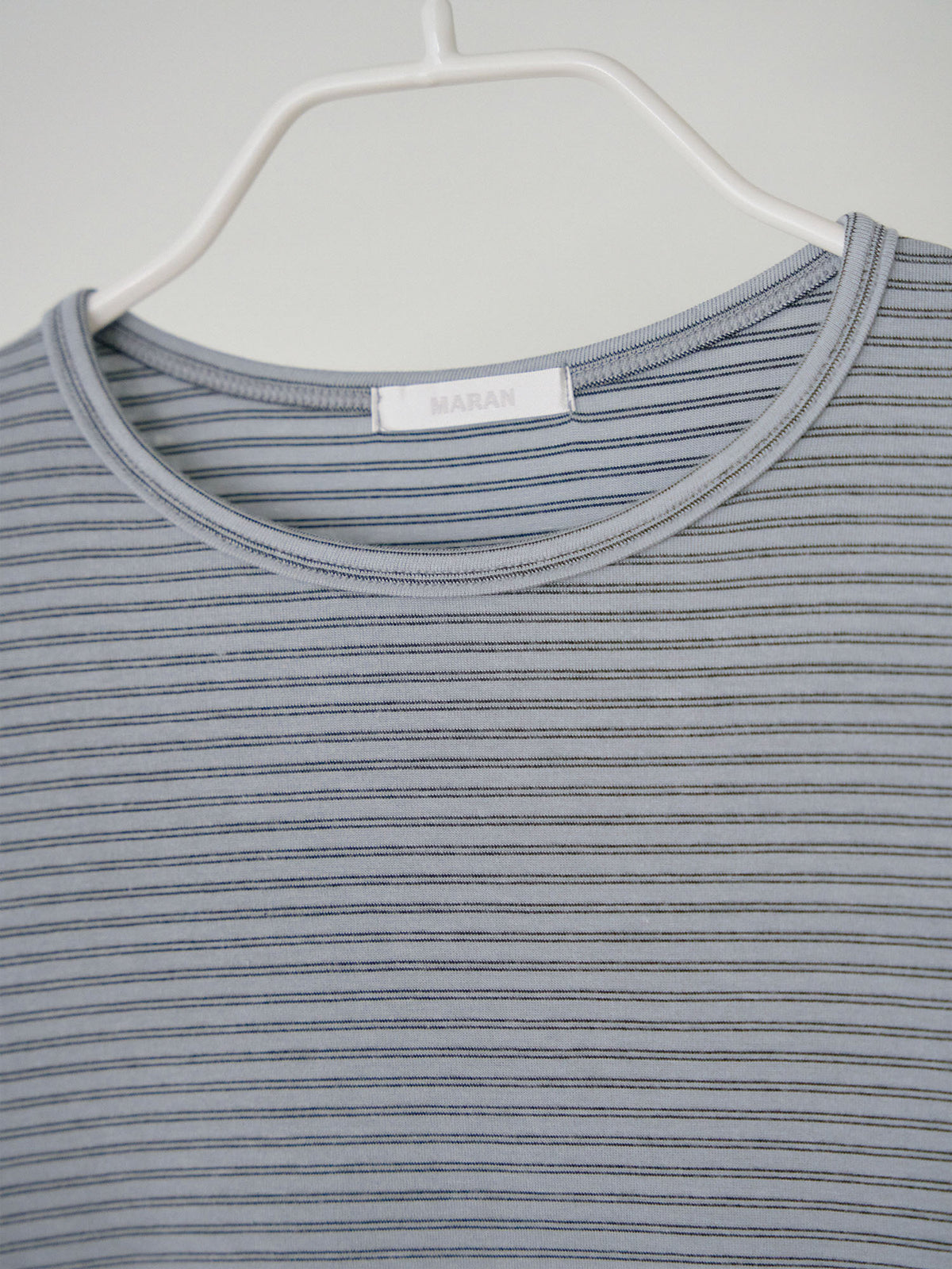 MARAN Rib Stripe Long Sleeve - Blue 商品画像15/17