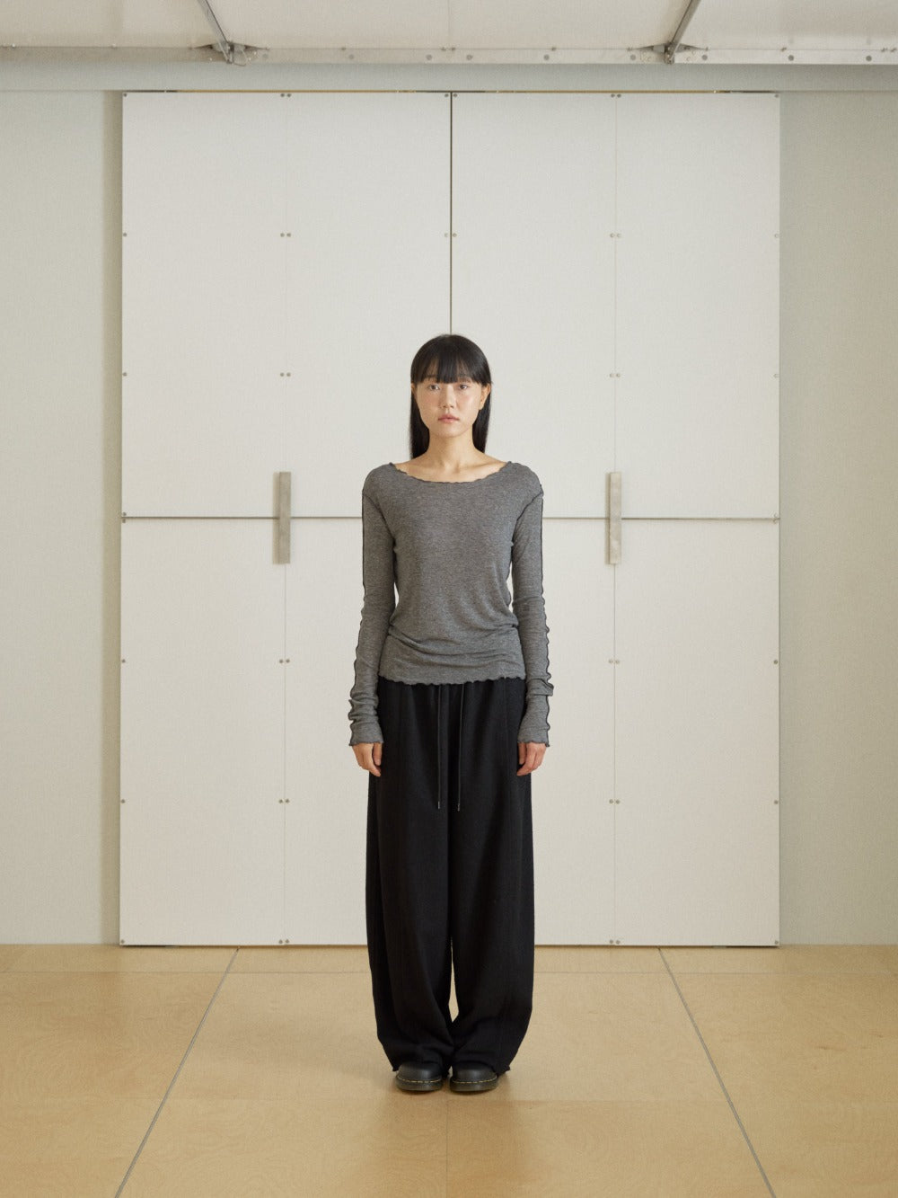 Wave Long Sleeve – Charcoal