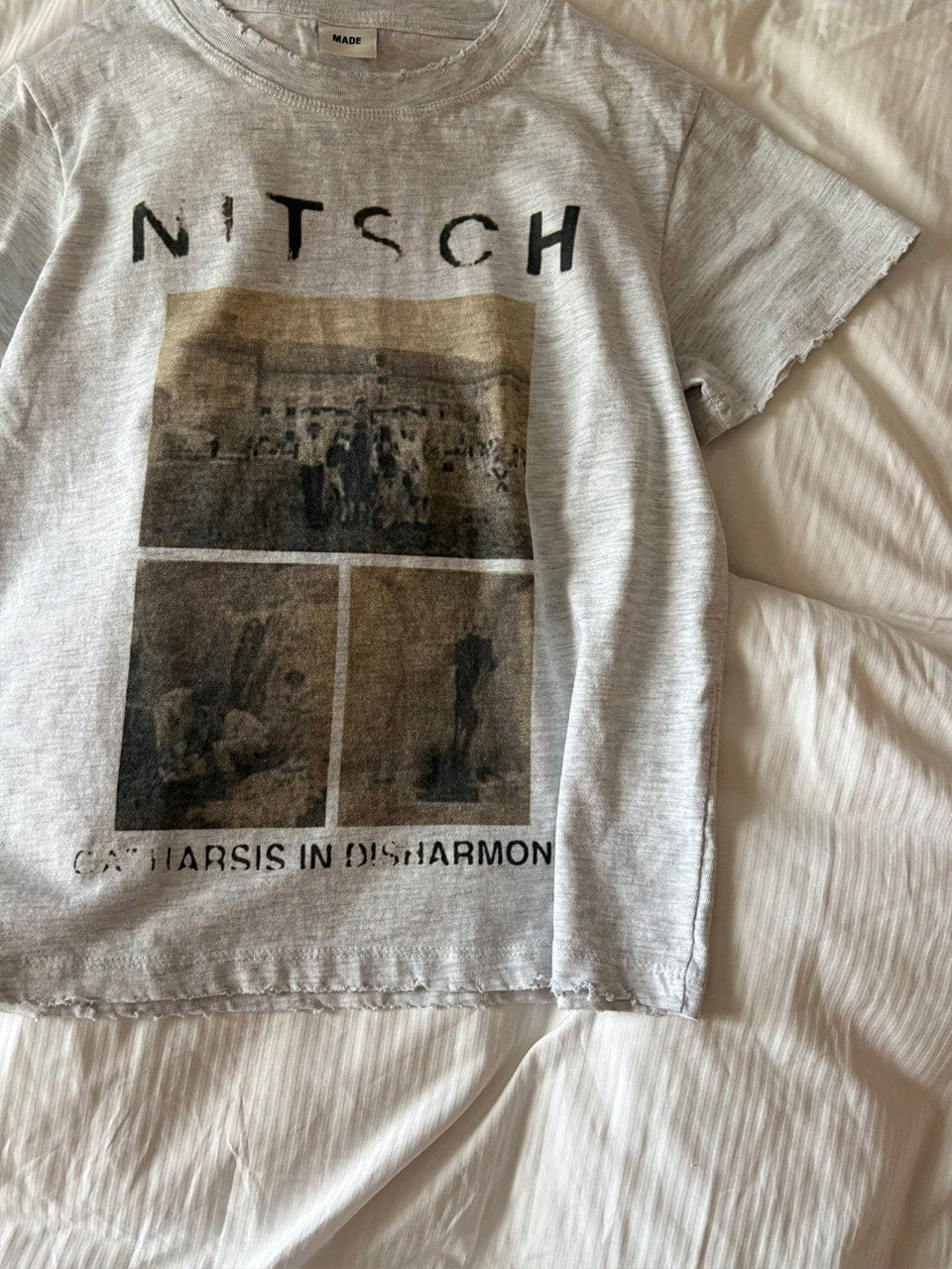 【A MA:DE】Nitz T-shirt ( 2color )