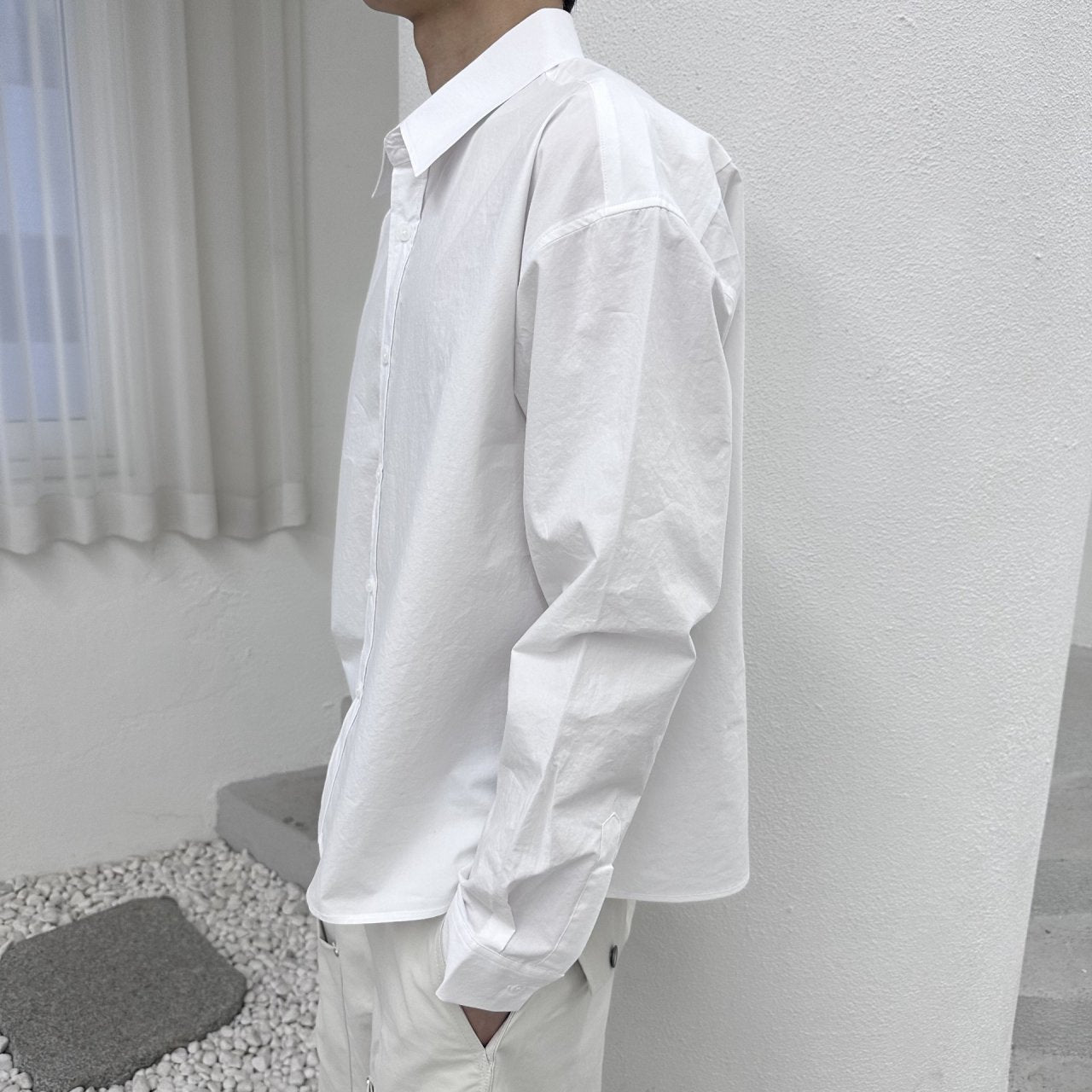 Aren Crop Shirt WHITE 3