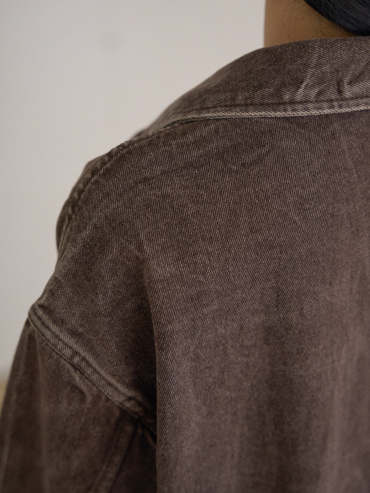 Brown Crack Coverall Jacket - Brown 12