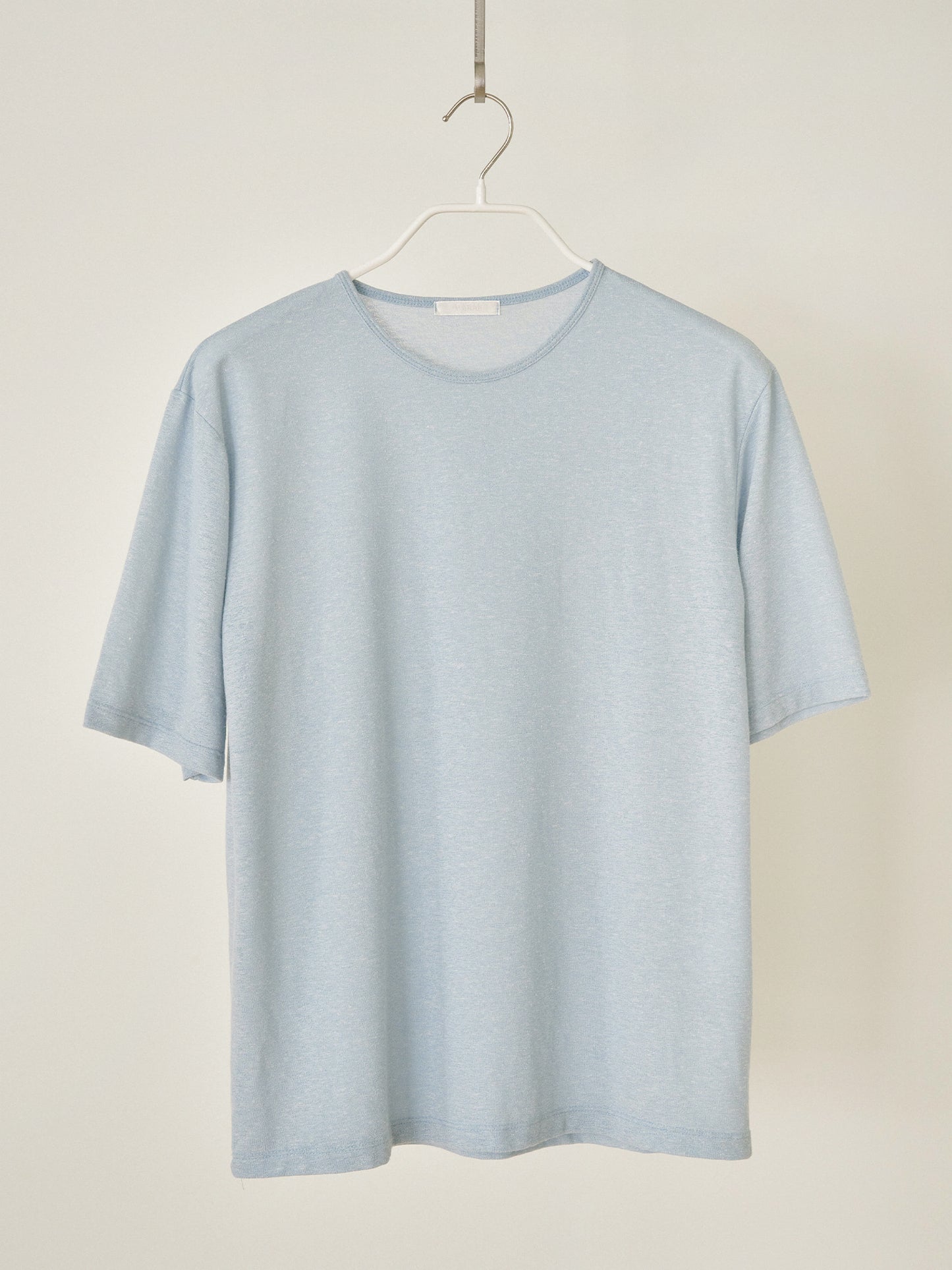 Linen Loose Short Sleeve - Blue