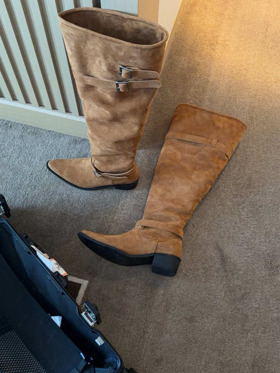 【A MA:DE】Buckle semu boots ( 2color )