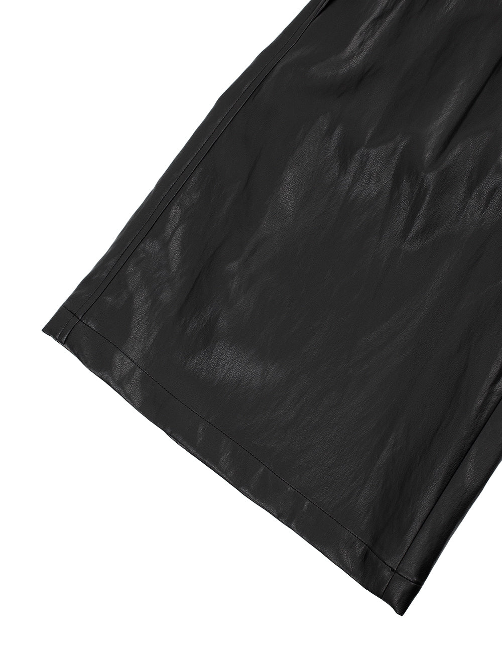 Leather Bermuda Pants