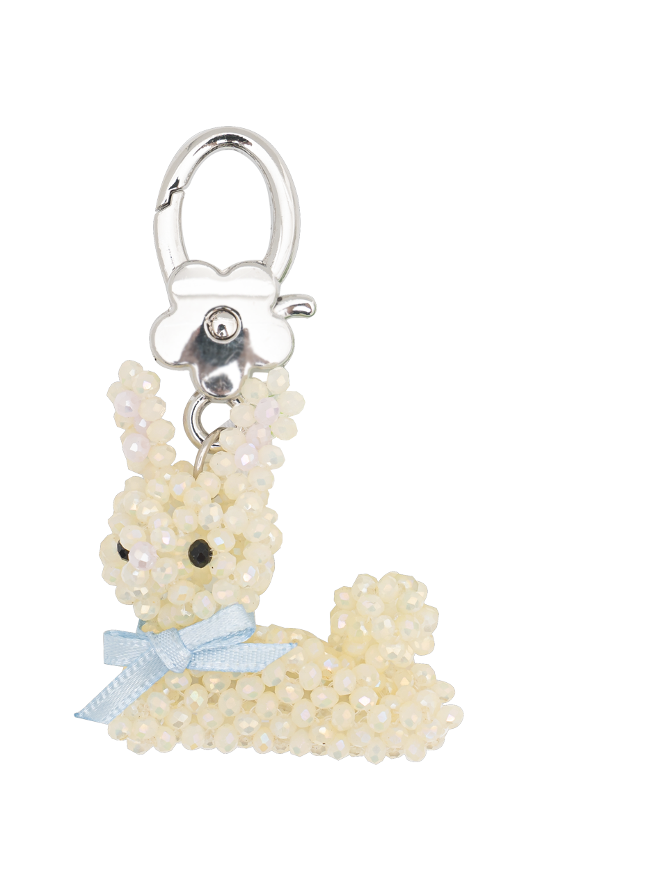 Creamy Rabbit Key Ring