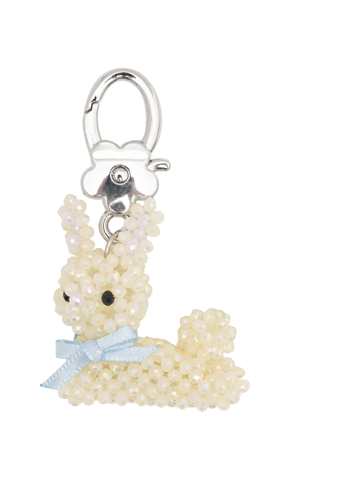 Creamy Rabbit Key Ring
