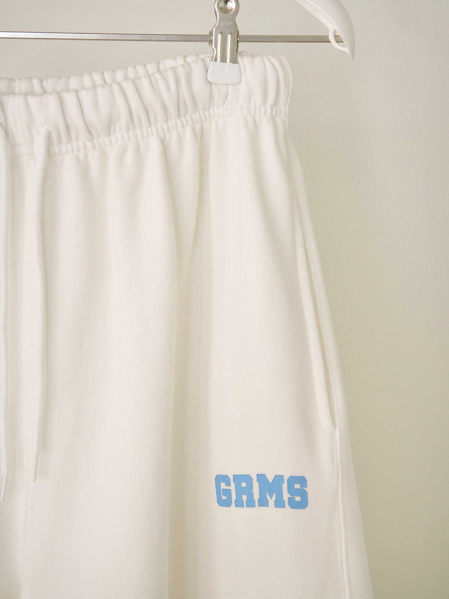Cutoff Half Sweatpants - Ivory