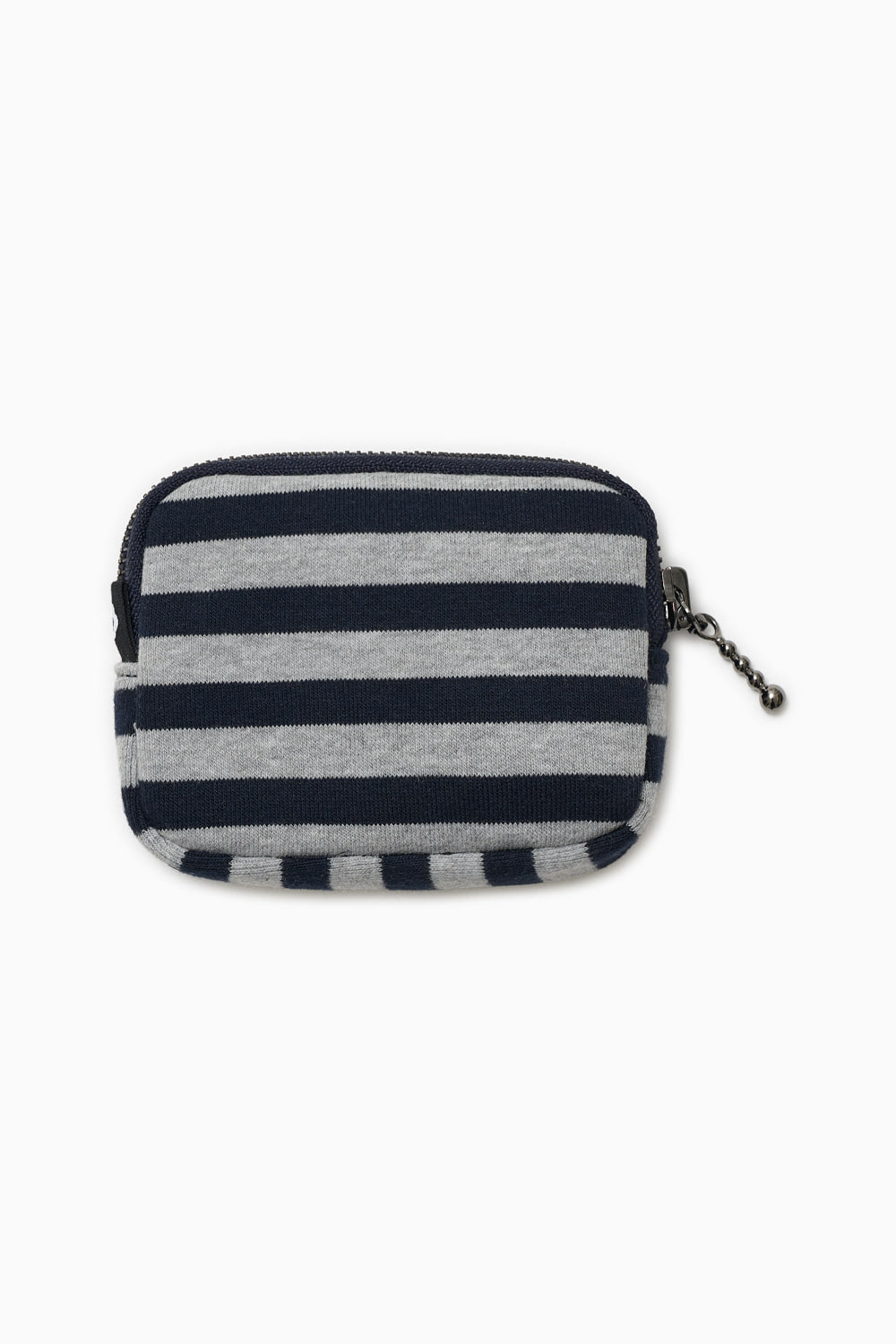 BUTTON POINT COIN WALLET, NAVY STRIPE