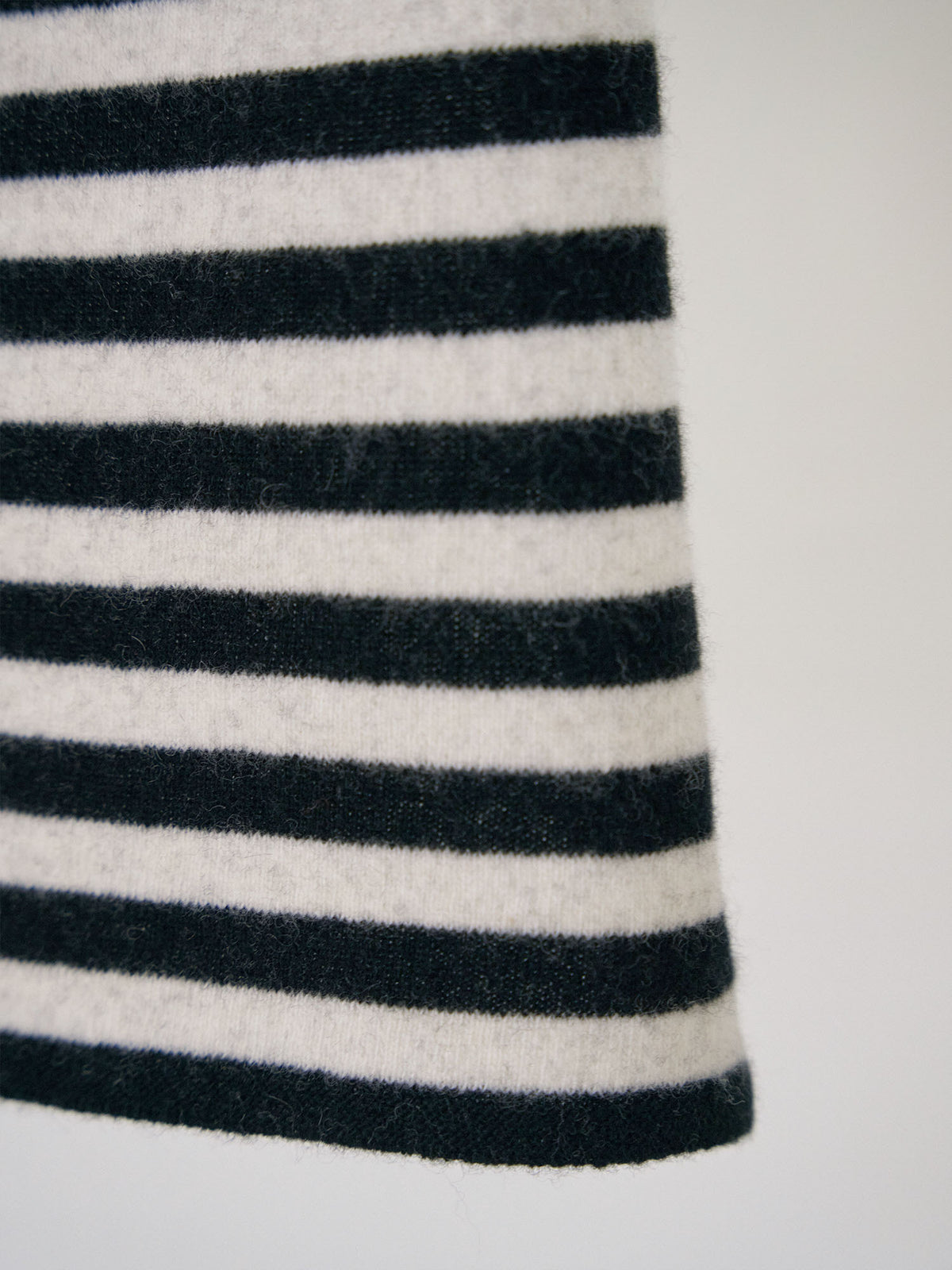 Stripe Square Scarf - Black 7