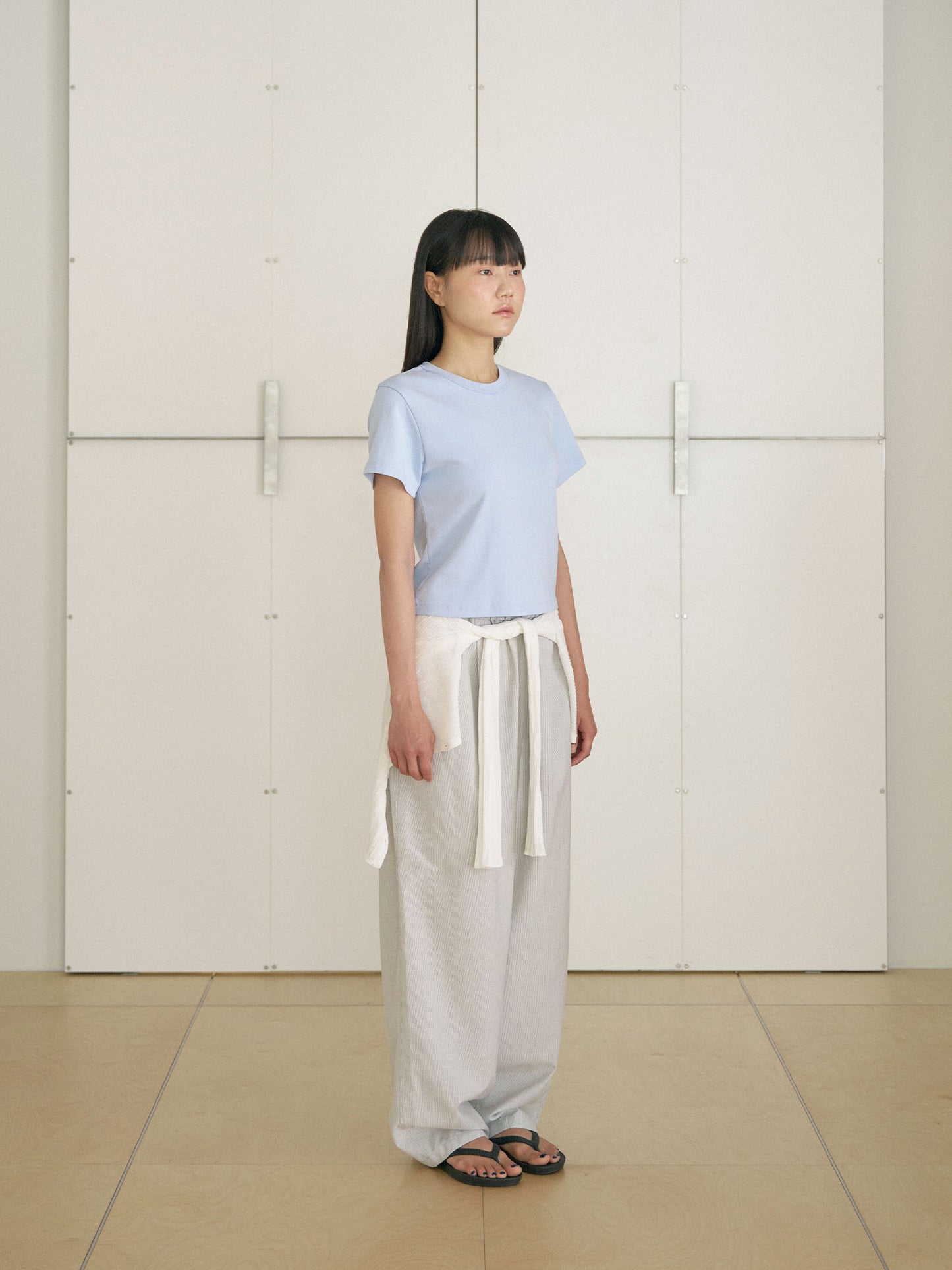 Soft Rib Short Sleeve - Blue