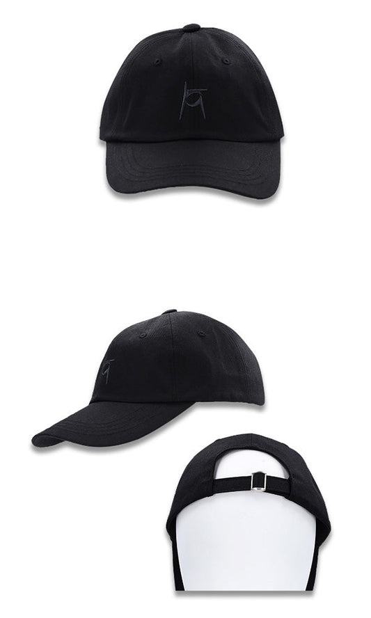 [Reculer] Signature logo ball cap black