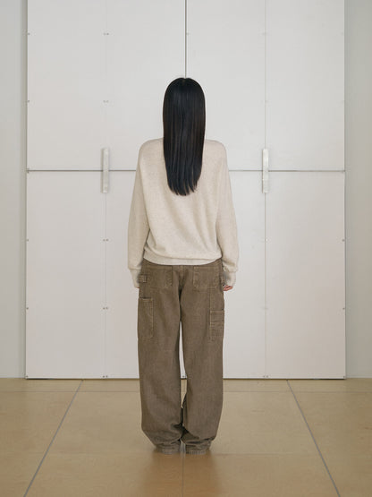MARAN Corduroy Work Pants - Beige 商品画像16/21