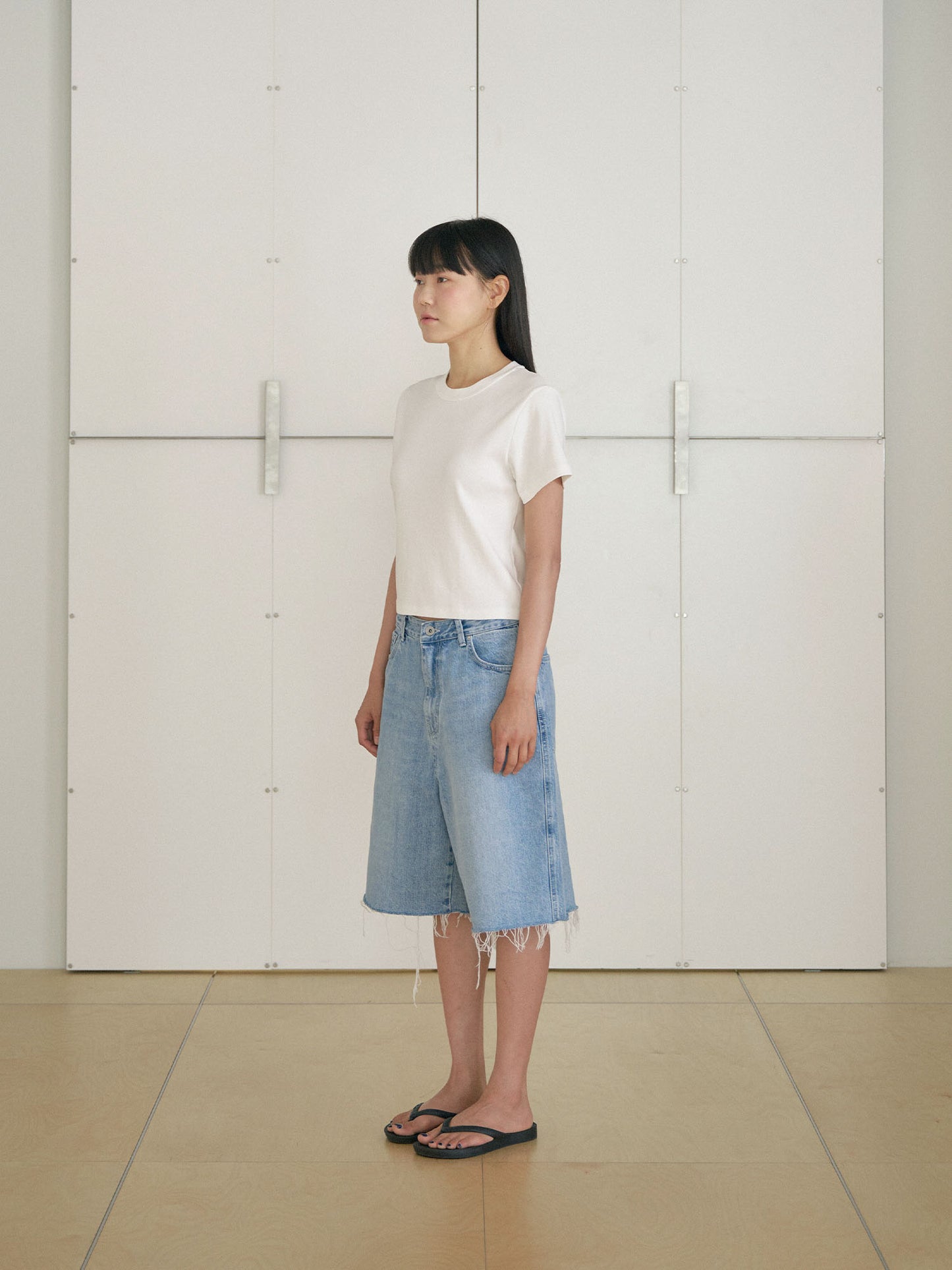 Soft Rib Short Sleeve - Ivory