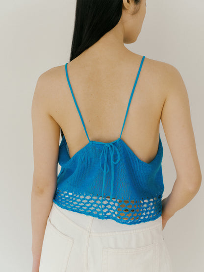 【MARAN】Block Sleeveless-BLUE