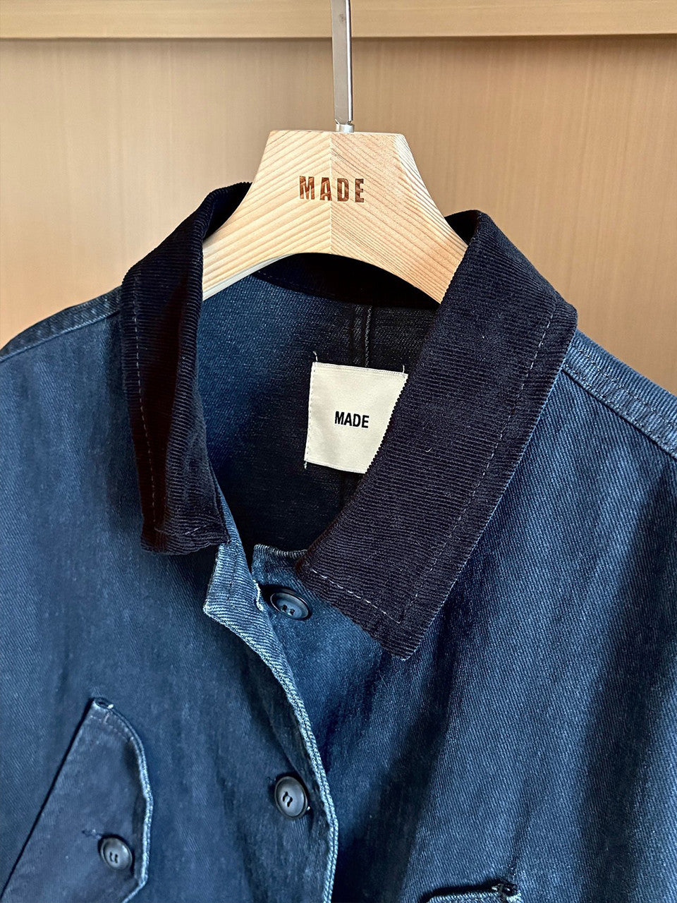 【A MA:DE】Ribbed Jacket