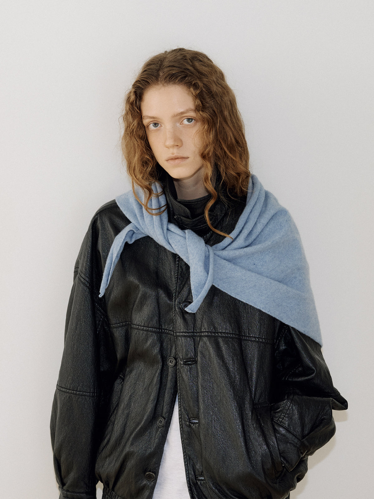 Soft Leather Blouson - Black 5
