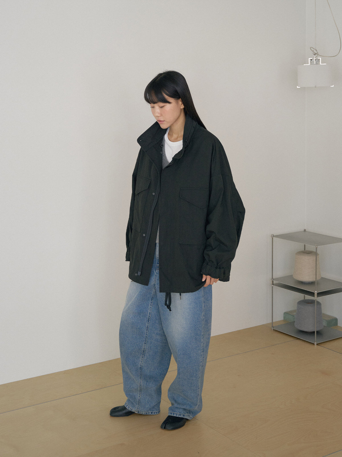 Pocket Detail Jacket - Black 7