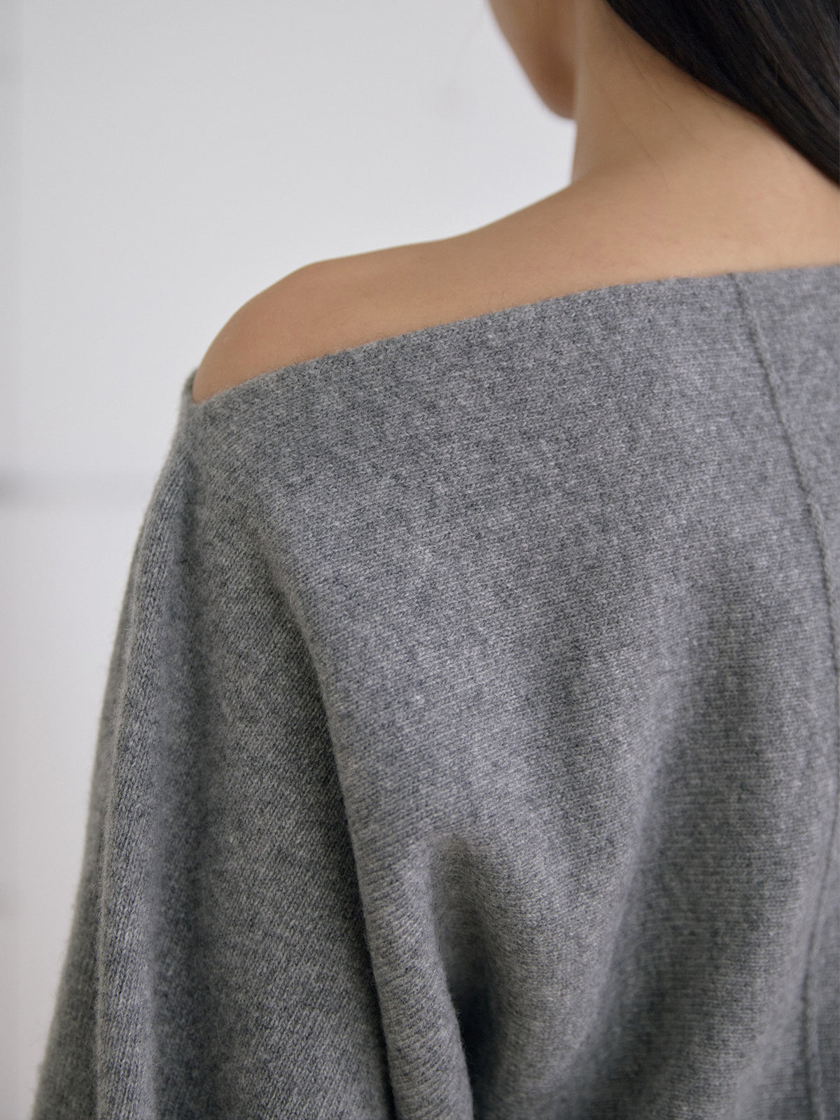 MARAN Flow Boat Neck Pullover - Gray 商品画像21/21