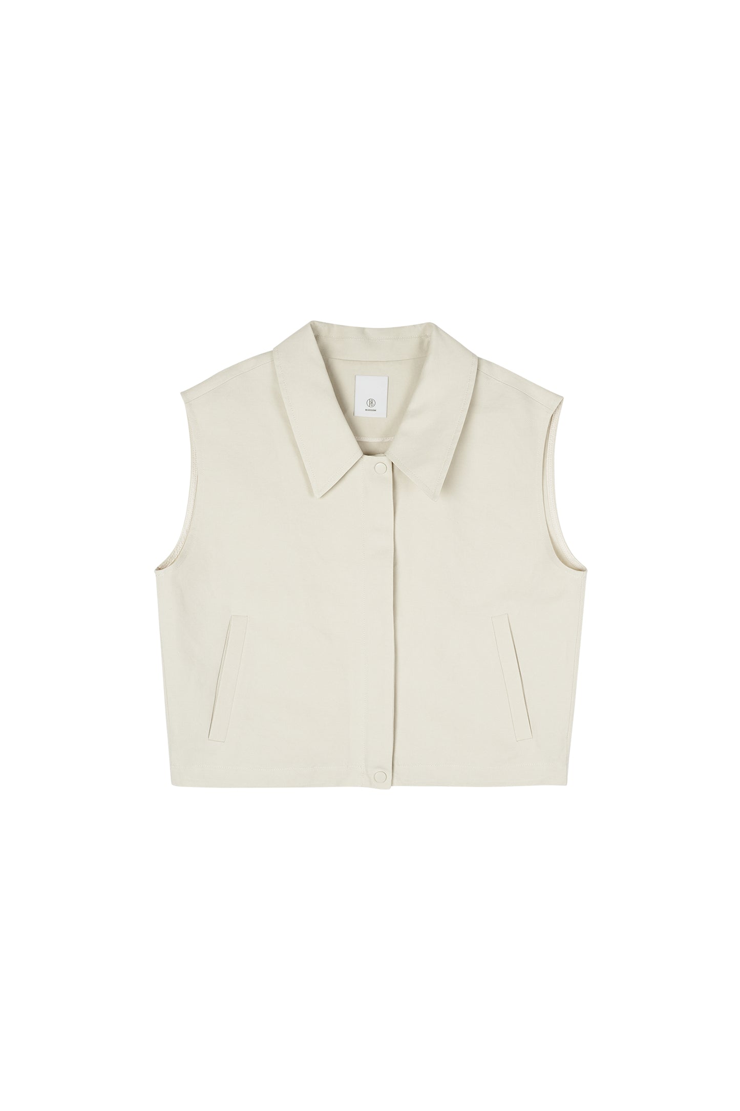 【BLOSSOM H COMPANY 2024SS】 LIF SLEEVELESS ZIP-UP