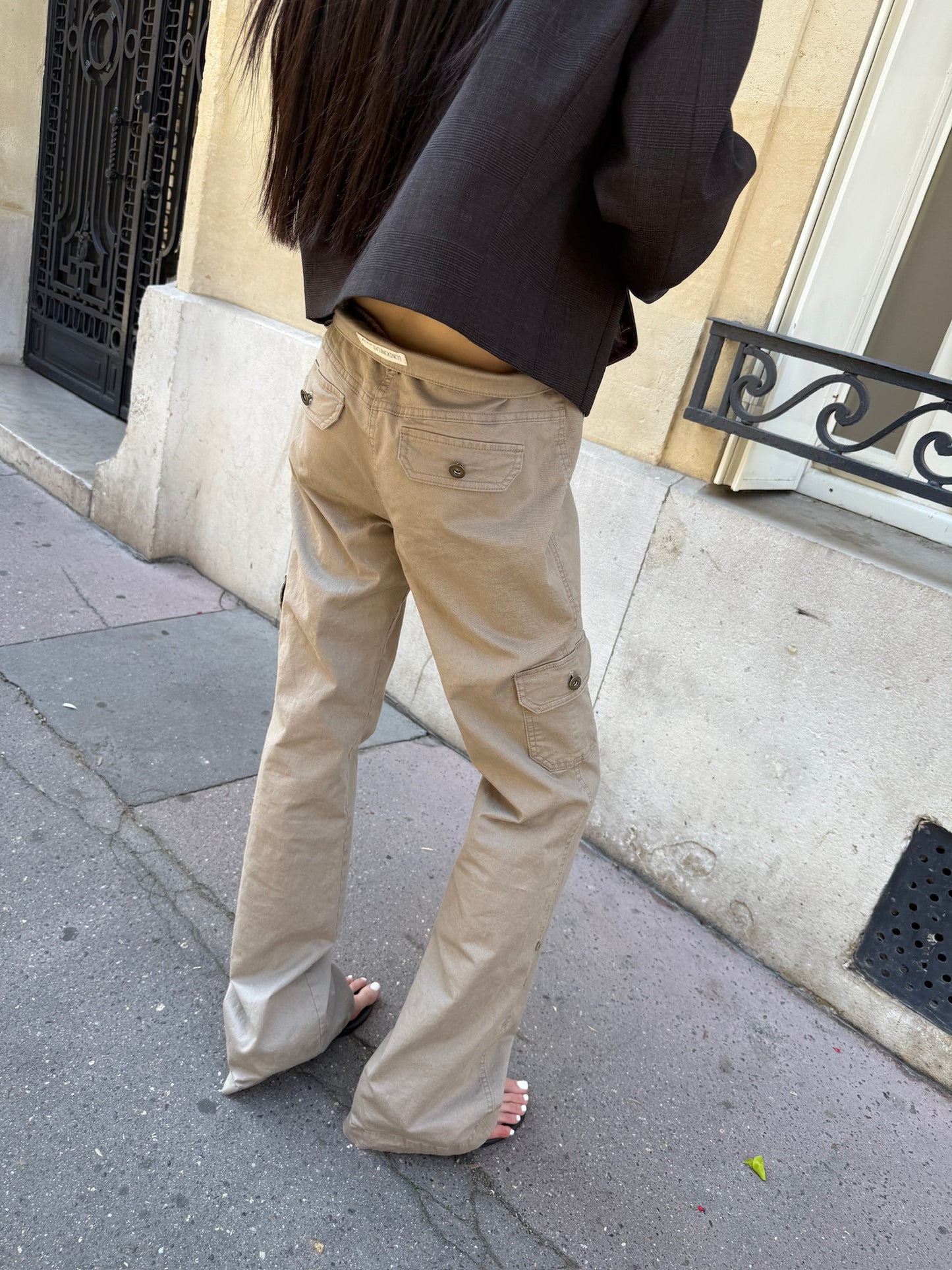Cargo Roll-up Pants