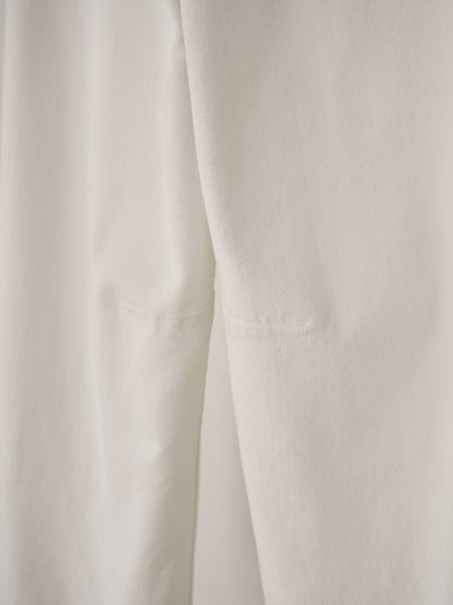 MARAN Curved Denim Pants - Ivory 商品画像19/21