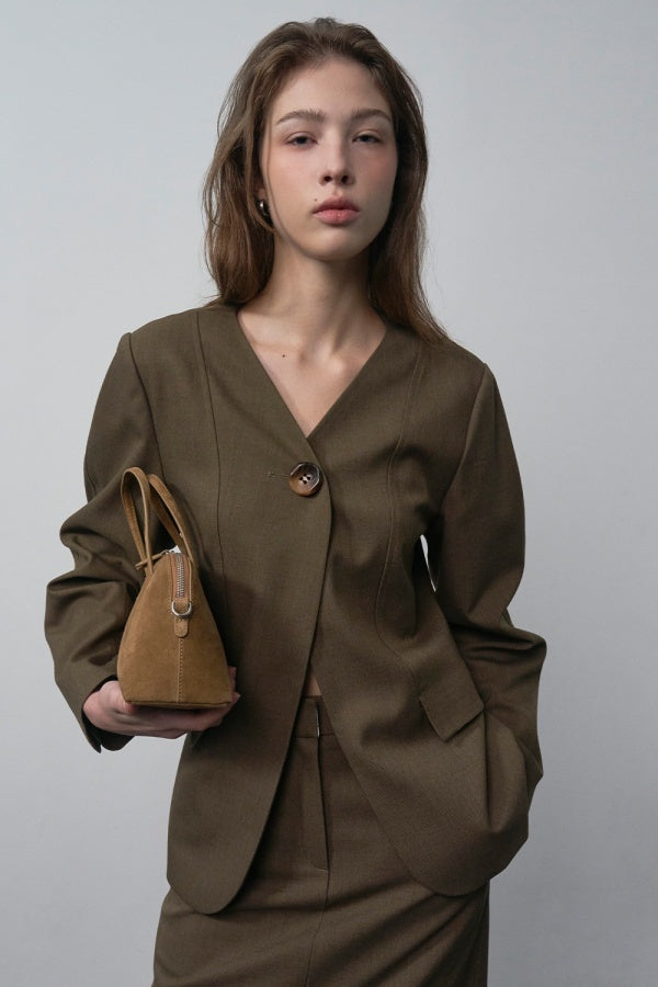 【HER&SHE 2025AW】Modern Wool Blazer