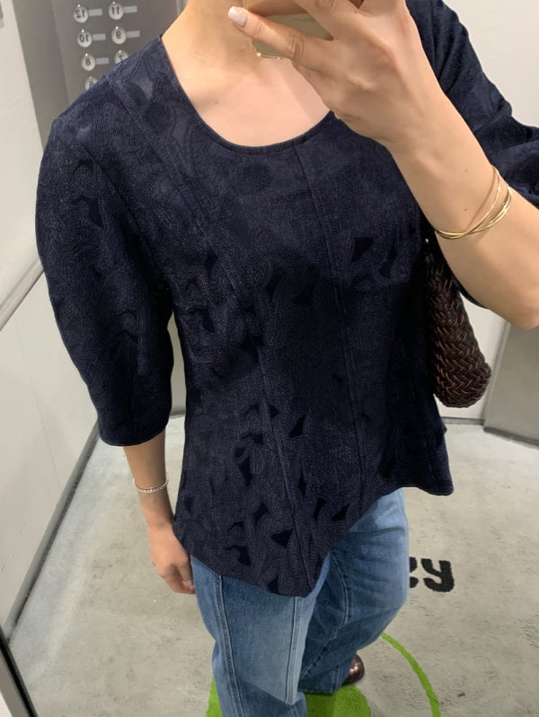 【HER&SHE 2025AW】Charlotte Flared Blouse